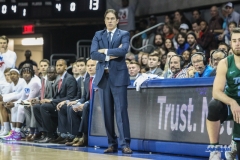 UNIVERSITY PARK, TX - JANUARY 20: Southern Methodist Mustangs head coach Tim Jankovich looks on during the game betweed SMU and Tulane on January 20, 2018 at Moody Coliseum in Dallas, TX. (Photo by George Walker/Icon Sportswire)