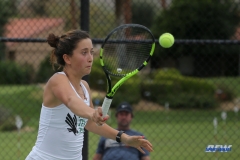 RANCHO MIRAGE, CA - MARCH 10: Tamuna Kutubidze during the North Texas tennis match vs Wichita State on March 10, 2018, at the Sunrise Country Club in Rancho Mirage, CA. (Photo by George Walker/DFWsportsonline)