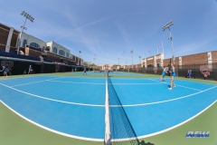 DALLAS, TX - MARCH 31: Stadium view during the SMU women's tennis match vs ECU on March 31, 2018, at the SMU Tennis Complex, Turpin Stadium & Brookshire Family Pavilion in Dallas, TX. (Photo by George Walker/DFWsportsonline)
