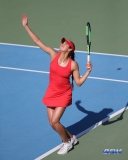 DALLAS, TX - APRIL 20: Ana Perez-Lopez during the SMU women's tennis match vs UCF on April 20, 2018, at the SMU Tennis Complex, Turpin Stadium & Brookshire Family Pavilion in Dallas, TX. (Photo by George Walker/DFWsportsonline)