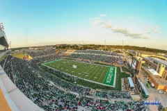 DENTON, TX - SEPTEMBER 01: General stadium view during the game between North Texas and SMU on September 1, 2018 at Apogee Stadium in Denton, TX. (Photo by George Walker/DFWsportsonline)
