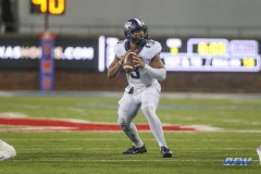 DALLAS, TX - SEPTEMBER 07: TCU Horned Frogs quarterback Shawn Robinson (3) passes during the game between TCU and SMU on September 7, 2018 at Gerald J. Ford Stadium in Dallas, TX. (Photo by George Walker/Icon Sportswire)