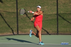 DALLAS, TX - OCTOBER 13: Ana Perez-Lopez of SMU during the ITA Regional tournament on October 13, 2017, at the Bayard H. Friedman Tennis Center in Fort Worth, TX. (Photo by George Walker/DFWsportsonline)