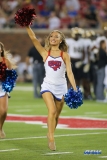 DALLAS, TX - NOVEMBER 04: SMU Pom Squad member performs during the game between SMU and UCF on November 4, 2017, at Gerald J. Ford Stadium in Dallas, TX. (Photo by George Walker/Icon Sportswire)