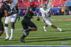 DALLAS, TX - NOVEMBER 25: Tulane Green Wave quarterback Jonathan Banks (1) runs toward the goal line during the game between Tulane and SMU on November 25, 2017 at Gerald J. Ford Stadium in Dallas, TX. (Photo by George Walker/Icon Sportswire)