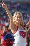 DALLAS, TX - NOVEMBER 25: SMU Pom Squad member performs during the game between Tulane and SMU on November 25, 2017 at Gerald J. Ford Stadium in Dallas, TX. (Photo by George Walker/Icon Sportswire)