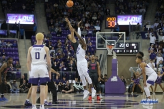 FORT WORTH, TX - DECEMBER 05: Tip-off during the game between SMU and TCU on December 5, 2017 at the Ed and Rae Schollmaier Arena in Fort Worth, TX. (Photo by George Walker/DFWsportsonline