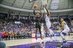 FORT WORTH, TX - DECEMBER 05: Southern Methodist Mustangs guard Jarrey Foster (10) during the game between SMU and TCU on December 5, 2017 at the Ed and Rae Schollmaier Arena in Fort Worth, TX. (Photo by George Walker/DFWsportsonline