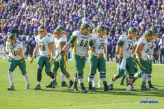 FRISCO, TX - JANUARY 6: North Dakota State offense during the NCAA FCS Championship football game between North Dakota State and James Madison on January 6, 2018 at Toyota Stadium in Frisco, TX. (Photo by George Walker/DFWsportsonline)