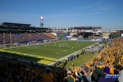 FRISCO, TX - JANUARY 6: Stadium view during the NCAA FCS Championship football game between North Dakota State and James Madison on January 6, 2018 at Toyota Stadium in Frisco, TX. (Photo by George Walker/DFWsportsonline)