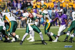 FRISCO, TX - JANUARY 06: North Dakota State Bison quarterback Easton Stick (12) passes during the FCS National Championship game between North Dakota State and James Madison on January 6, 2018 at Toyota Stadium in Frisco, TX. (Photo by George Walker/Icon Sportswire)