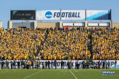 FRISCO, TX - JANUARY 06: North Dakota state fans fill the stands during the FCS National Championship game between North Dakota State and James Madison on January 6, 2018 at Toyota Stadium in Frisco, TX. (Photo by George Walker/Icon Sportswire)