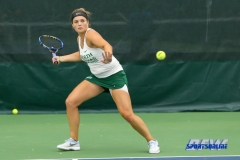 Plano, TX - April 14: Alexandra Héczey during the North Texas Women’s Tennis dual match against the University of Arlington at the Lifetime Plano Tennis facility in Plano, TX. (Photo by Mark Woods/DFWsportsonline)
