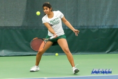 Plano, TX - April 14: Nidhi Surapaneni during the North Texas Women’s Tennis dual match against the University of Arlington at the Lifetime Plano Tennis facility in Plano, TX. (Photo by Mark Woods/DFWsportsonline)