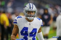 HOUSTON, TX - AUGUST 30: Dallas Cowboys running back Darius Jackson (44) during the preseason game between the Houston Texans and Dallas Cowboys on August 30, 2018, at NRG Stadium in Houston, TX. (Photo by George Walker/DFWsportsonline)