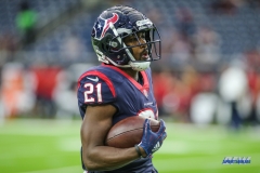 HOUSTON, TX - AUGUST 30: Houston Texans running back Tyler Ervin (21) during the preseason game between the Houston Texans and Dallas Cowboys on August 30, 2018, at NRG Stadium in Houston, TX. (Photo by George Walker/DFWsportsonline)