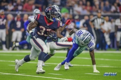 HOUSTON, TX - AUGUST 30: Houston Texans running back Troymaine Pope (33) during the preseason game between the Houston Texans and Dallas Cowboys on August 30, 2018, at NRG Stadium in Houston, TX. (Photo by George Walker/DFWsportsonline)
