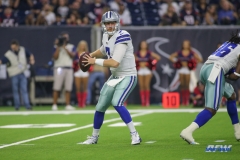 HOUSTON, TX - AUGUST 30: Dallas Cowboys quarterback Cooper Rush (7) passes during the preseason game between the Houston Texans and Dallas Cowboys on August 30, 2018, at NRG Stadium in Houston, TX. (Photo by George Walker/DFWsportsonline)