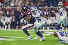 HOUSTON, TX - AUGUST 30: Houston Texans running back Lavon Coleman (40) during the preseason game between the Houston Texans and Dallas Cowboys on August 30, 2018, at NRG Stadium in Houston, TX. (Photo by George Walker/DFWsportsonline)