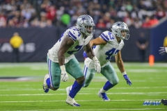 HOUSTON, TX - AUGUST 30: Dallas Cowboys defensive end Dorance Armstrong (74) rushes the quarterback during the preseason game between the Houston Texans and Dallas Cowboys on August 30, 2018, at NRG Stadium in Houston, TX. (Photo by George Walker/DFWsportsonline)