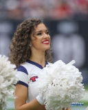 HOUSTON, TX - SEPTEMBER 23: Houston Texans Cheerleaders perform during the game between the Houston Texans and New York Giants on September 23, 2018, at NRG Stadium in Houston, TX. (Photo by George Walker/DFWsportsonline)