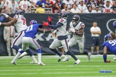 HOUSTON, TX - SEPTEMBER 23: Houston Texans running back Lamar Miller (26) carries the ball during the game between the Houston Texans and New York Giants on September 23, 2018, at NRG Stadium in Houston, TX. (Photo by George Walker/DFWsportsonline)