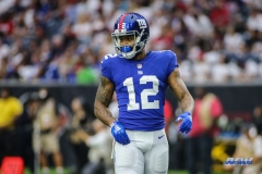HOUSTON, TX - SEPTEMBER 23: New York Giants wide receiver Cody Latimer (12) during the game between the Houston Texans and New York Giants on September 23, 2018, at NRG Stadium in Houston, TX. (Photo by George Walker/DFWsportsonline)