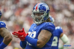 HOUSTON, TX - SEPTEMBER 23: New York Giants defensive tackle Damon Harrison (98) during the game between the Houston Texans and New York Giants on September 23, 2018, at NRG Stadium in Houston, TX. (Photo by George Walker/DFWsportsonline)