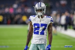 HOUSTON, TX - OCTOBER 7: Dallas Cowboys cornerback Jourdan Lewis (27) during the game between the Houston Texans and Dallas Cowboys on October 7, 2018, at NRG Stadium in Houston, TX. (Photo by George Walker/DFWsportsonline)