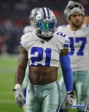 HOUSTON, TX - OCTOBER 7: Dallas Cowboys running back Ezekiel Elliott (21) during the game between the Houston Texans and Dallas Cowboys on October 7, 2018, at NRG Stadium in Houston, TX. (Photo by George Walker/DFWsportsonline)