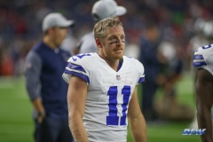 HOUSTON, TX - OCTOBER 7: Dallas Cowboys wide receiver Cole Beasley (11) during the game between the Houston Texans and Dallas Cowboys on October 7, 2018, at NRG Stadium in Houston, TX. (Photo by George Walker/DFWsportsonline)
