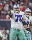 HOUSTON, TX - OCTOBER 7: Dallas Cowboys offensive guard Zack Martin (70) during the game between the Houston Texans and Dallas Cowboys on October 7, 2018, at NRG Stadium in Houston, TX. (Photo by George Walker/DFWsportsonline)