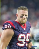 HOUSTON, TX - OCTOBER 08: Houston Texans defensive end J.J. Watt (99) during the game between the Houston Texans and Kansas City Chiefs on October 8, 2017, at NRG Stadium in Houston, TX. (Photo by George Walker/DFWsportsonline)