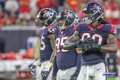HOUSTON, TX - OCTOBER 08: Houston Texans defensive line during the game between the Houston Texans and Kansas City Chiefs on October 8, 2017, at NRG Stadium in Houston, TX. (Photo by George Walker/DFWsportsonline)