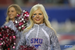 DALLAS, TX - OCTOBER 27: SMU Pom Squad member during the game between SMU and Tulsa on October 27, 2017, at Gerald J. Ford Stadium in Dallas, TX. (Photo by George Walker/DFWsportsonline)