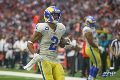 HOUSTON, TX - OCTOBER 31: Los Angeles Rams wide receiver Robert Woods (2) during the game between the Houston Texans and Los Angeles Rams on October 31, 2021 at NRG Stadium in Houston, TX. (Photo by George Walker/DFWsportsonline)