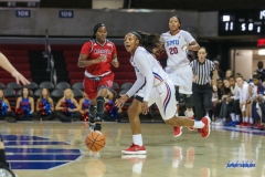 DALLAS, TX - NOVEMBER 10: during the women's basketball game between SMU and Nicholls on November 10, 2017, at Moody Coliseum, in Dallas, TX. (Photo by George Walker/DFWsportsonline)