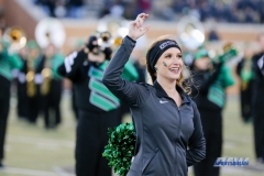 Denton, TX - November 18: North Texas Dance Team member during the game between the North Texas Mean Green and West Point Black Knights (Photo by Mark Woods/DFWsportsonline)