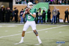 Denton, TX - November 18: North Texas quarterback Mason Fine (6) during the game between the North Texas Mean Green and Army West Point Black Knights (Photo by Mark Woods/DFWsportsonline)