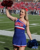 DALLAS, TX - NOVEMBER 25: SMU cheerleader during the game between SMU and Tulane on November 25, 2017, at Gerald J. Ford Stadium in Dallas, TX. (Photo by George Walker/DFWsportsonline)