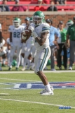 DALLAS, TX - NOVEMBER 25: Tulane Green Wave quarterback Jonathan Banks (1) passes during the game between Tulane and SMU on November 25, 2017 at Gerald J. Ford Stadium in Dallas, TX. (Photo by George Walker/Icon Sportswire)