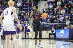 FORT WORTH, TX - DECEMBER 05: Southern Methodist Mustangs guard Jimmy Whitt (31) during the game between SMU and TCU on December 5, 2017 at the Ed and Rae Schollmaier Arena in Fort Worth, TX. (Photo by George Walker/DFWsportsonline