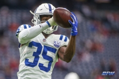 HOUSTON, TX - DECEMBER 09: during the game between the Houston Texans and Indianapolis Colts on December 9, 2018, at NRG Stadium in Houston, TX. (Photo by George Walker/DFWsportsonline)