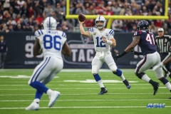 HOUSTON, TX - DECEMBER 09: during the game between the Houston Texans and Indianapolis Colts on December 9, 2018, at NRG Stadium in Houston, TX. (Photo by George Walker/DFWsportsonline)