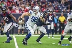 HOUSTON, TX - DECEMBER 09: Indianapolis Colts defensive end Margus Hunt (92) during the game between the Houston Texans and Indianapolis Colts on December 9, 2018, at NRG Stadium in Houston, TX. (Photo by George Walker/DFWsportsonline)