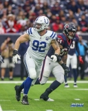 HOUSTON, TX - DECEMBER 09: Indianapolis Colts defensive end Margus Hunt (92) during the game between the Houston Texans and Indianapolis Colts on December 9, 2018, at NRG Stadium in Houston, TX. (Photo by George Walker/DFWsportsonline)