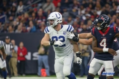 HOUSTON, TX - DECEMBER 09: Indianapolis Colts defensive end Margus Hunt (92) during the game between the Houston Texans and Indianapolis Colts on December 9, 2018, at NRG Stadium in Houston, TX. (Photo by George Walker/DFWsportsonline)
