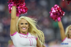 HOUSTON, TX - OCTOBER 08: Houston Texans cheerleader during the game between the Houston Texans and Kansas City Chiefs on October 8, 2017, at NRG Stadium in Houston, TX. (Photo by George Walker/DFWsportsonline)