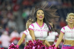 HOUSTON, TX - OCTOBER 08: Houston Texans cheerleader during the game between the Houston Texans and Kansas City Chiefs on October 8, 2017, at NRG Stadium in Houston, TX. (Photo by George Walker/DFWsportsonline)