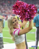 HOUSTON, TX - OCTOBER 08: Houston Texans cheerleader during the game between the Houston Texans and Kansas City Chiefs on October 8, 2017, at NRG Stadium in Houston, TX. (Photo by George Walker/DFWsportsonline)